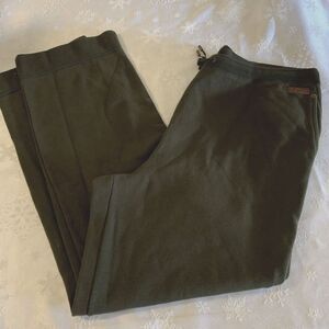 Raplh Lauren Chaps Thick Lounge Sweat Pants Wide Leg Pockets Sz Large